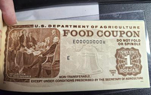 Usda food stamp one coupon - food, gem
