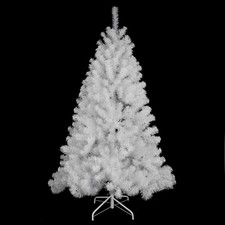 White christmas tree bushy - white,