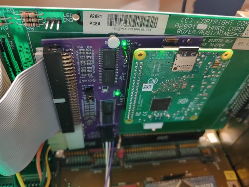 Raspberry scsi device - as,