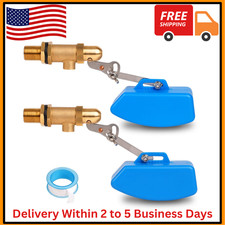 2 Pack Brass Float Valve 1/2