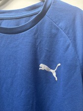 Puma Boys Blue Active T-Shirt