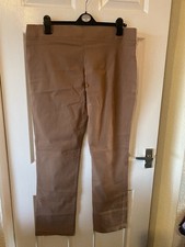 Ladies Beige Jeggings Size 20