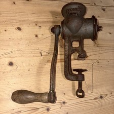 ANTIQUE/VINTAGE SPONG No. 5 GRINDER/MINCER  