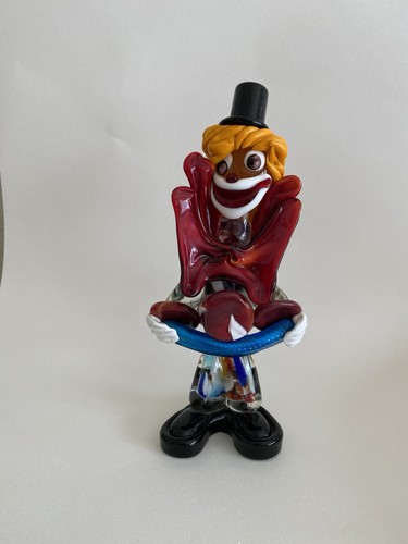 Murano venetian glass clown - venetian,