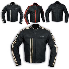 Jacket Leather Mens Biker