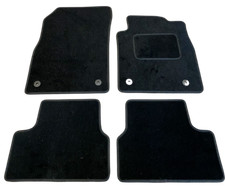 Fits Vauxhall Astra J MK6 2010 - 2015 Tailored 4pcs Black Car Floor Mats Carpets