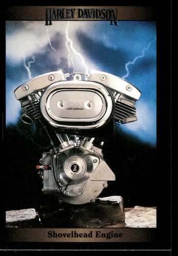 1992 collect card - collect-a-card, harley