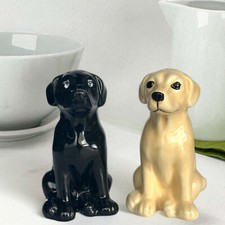 Labrador salt pepper ceramic - &,
