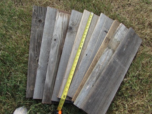 Reclaimed old fence - fence, wood