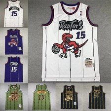 Retro Toronto Raptors #15 Vince Carter adults SportShirt Stitched