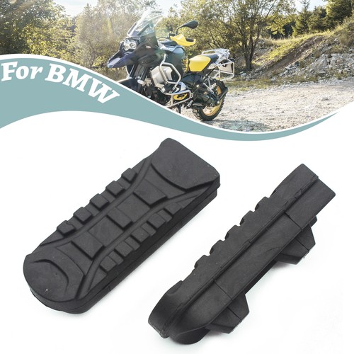 Front footrest rubber - front, cover