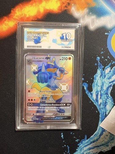 Pokémon tcg lucario hidden - lucario, gx