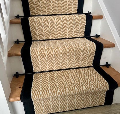 Herringbone stair runners - herringbone,