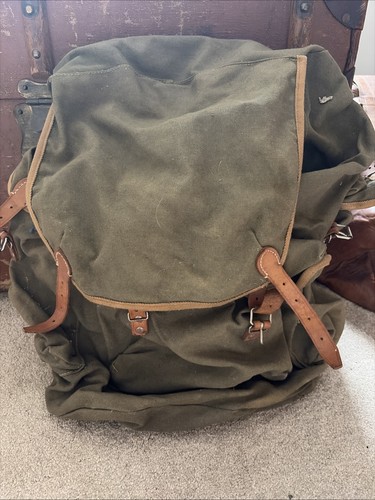 Vintage rucksack metal frame - metal,