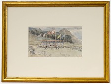 A. Lang - Framed Late 19th