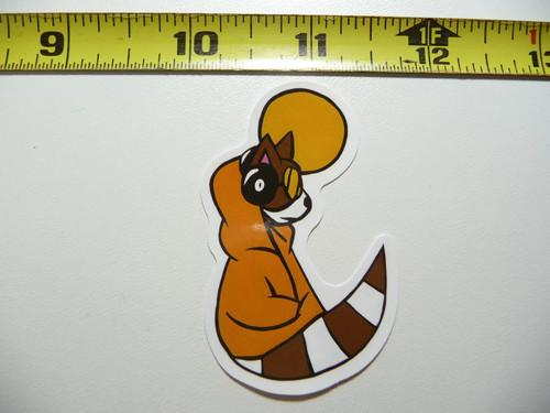 Raccoon sun hoodie - raccoon, headphones