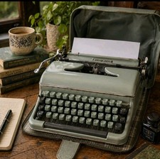 Vintage Blue Bird Portable