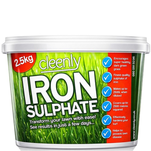 Cleenly iron sulphate grass - iron,