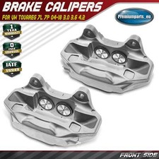 2x Brake Calipers Front for VW