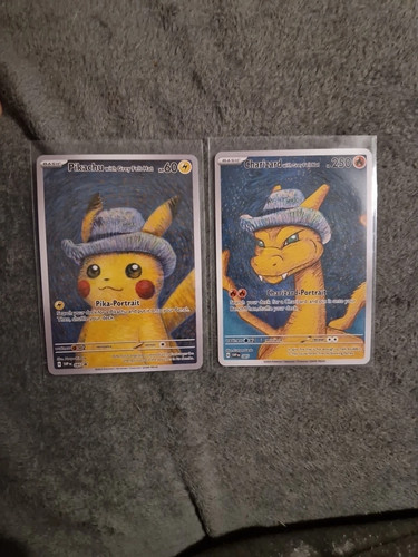 Van gogh pikachu charizard - van,