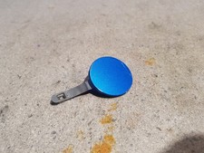 06 Peugeot 1007 Rear Bumper Tow Towing Eye Cap Cover Trim Blue KMFD