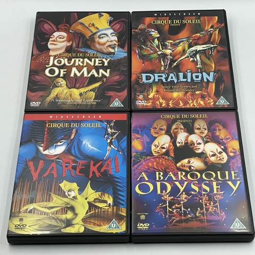 Cirque soleil set dvd - cirque, du