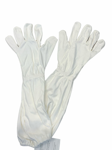 New white anti flash glove - white, fr
