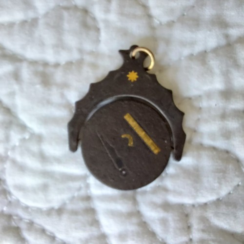 Antique masonic pocket watch - masonic,