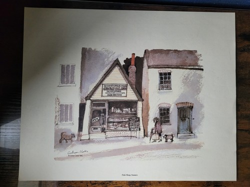 Graham clarke 1984 print - graham,