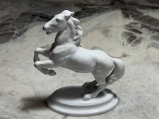 Vintage Keramos Austria Porcelain Rearing Horse Figurine-Made in Austria