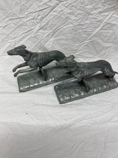 ART DECO HURDLING DOGS