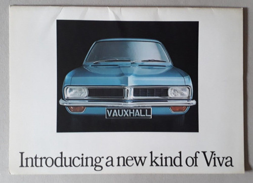 Vauxhall viva brochure - brochure, 1970