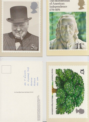 Phq cards first day - gb, of