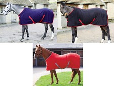 SHIRES FLEECE COOLER/TRAVEL/STABLE SHEET STANDARD NECK HORSE RUG