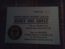 BERWICK BANDITS 2016 SPEEDWAY