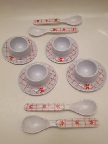 Set egg cups spoons - set, of