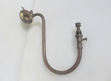 Victorian Brass Gas Wall Light