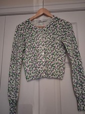 ZARA Floral Jacquard Knit
