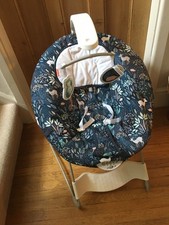 FISHER PRICE BOUNCY CHAIR HBF25 SEE AND SOOTHE BOUNCER WOODLAND WONDERS