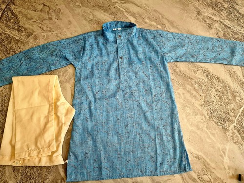 Boys blue kurta - kurta, pyjama
