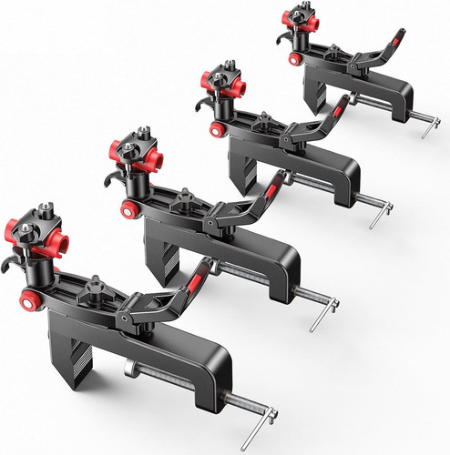 Pack clamp fishing rod - 4-pack,