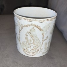 Antique Queen Victoria Diamond Jubilee Cup/Mug