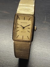 Wittnauer Tank Watch Gold Tone