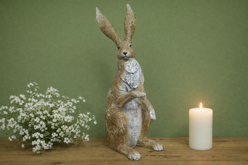 Decorative standing hare - decorative,