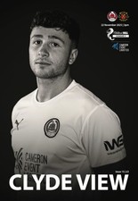 Clyde 2025 home matchday - clyde,
