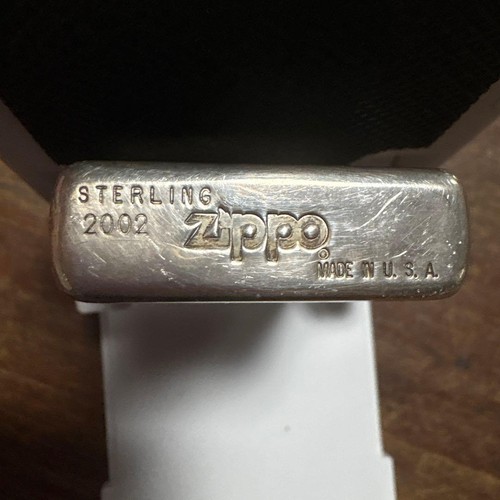 Zippo sterling silver - sterling, 2002