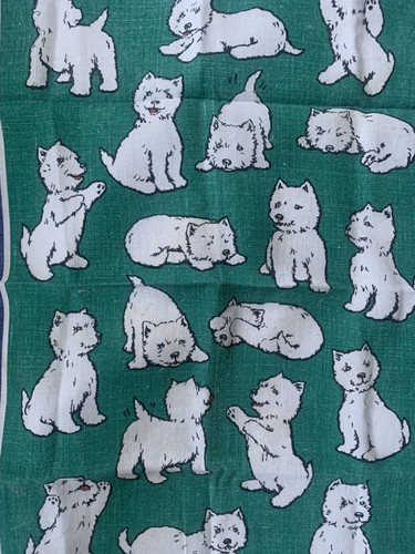 Vintage westies white - vintage, puppies
