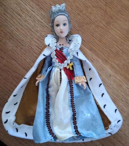 Porcelain royal doll - royal,
