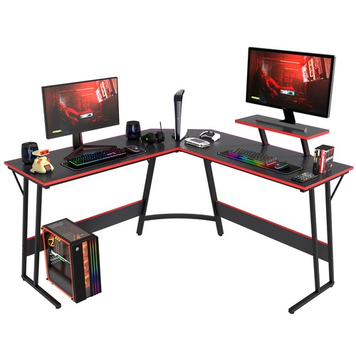 Shaped desk corner gaming - corner,