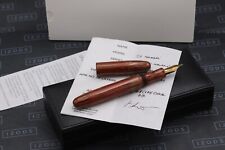 Tamenuri Studio Shamshir Urushi TS Kawari-nuru Fountain Pen - #8 14k BB